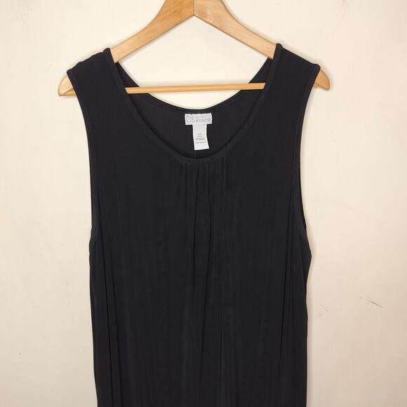 Maggie Barnes for Catherines Slinky Knit Tank Top - Picture 2 of 6